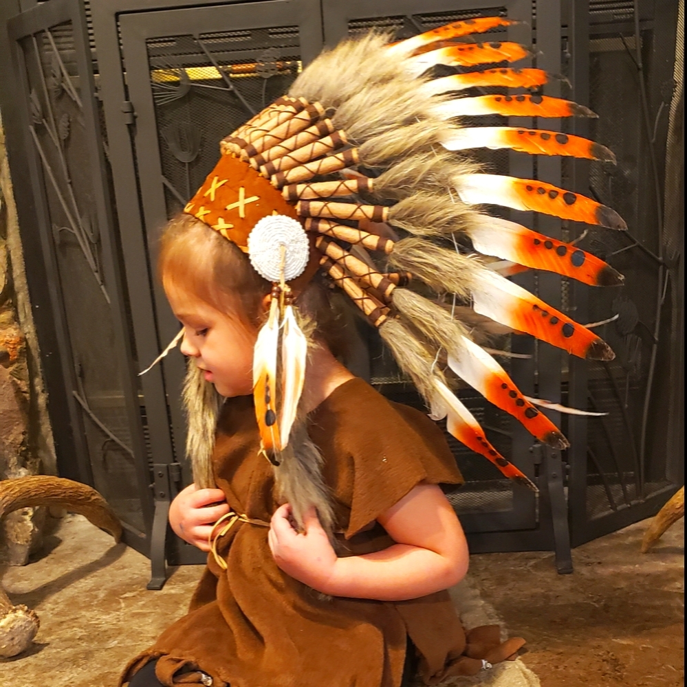2T/3T Native American Headress